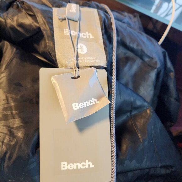Bench Camouflage Water Proof Logo Jacket With Liner Men's NWT - Picture 8 of 9